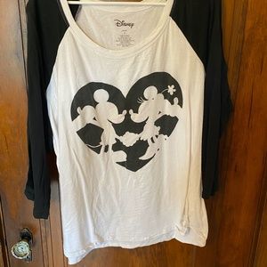Torrid X Disney 3/4 Raglan